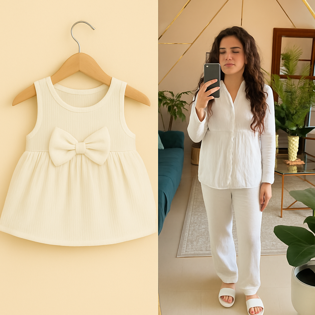 Mama bundle - White