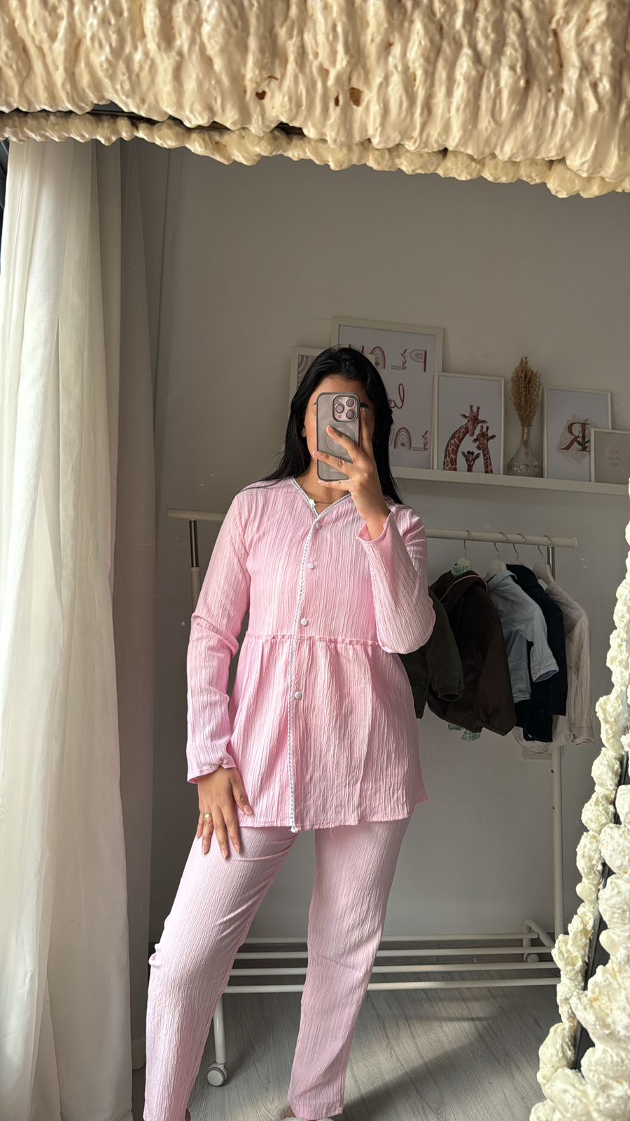 Dantel Pajama (004) Rose