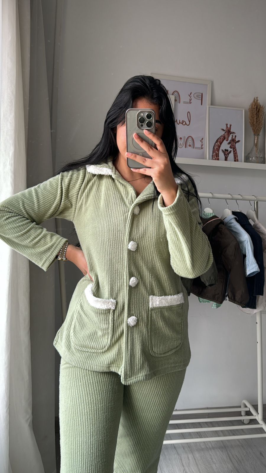 Happy Dreams Pajama - Mint Green