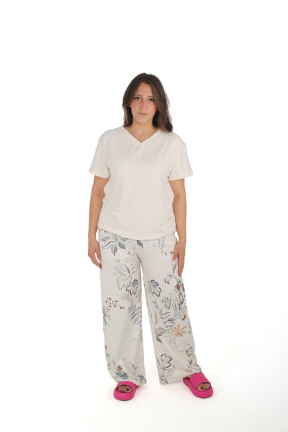 Summer Pajama (002) Off White