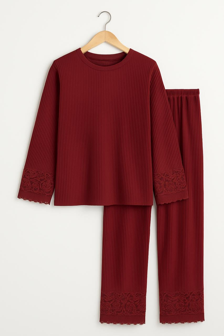 Roby pajama - Burgundy