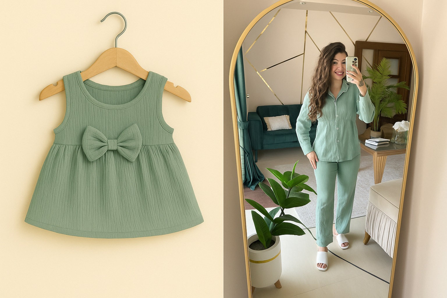 Mama bundle - Mint Green