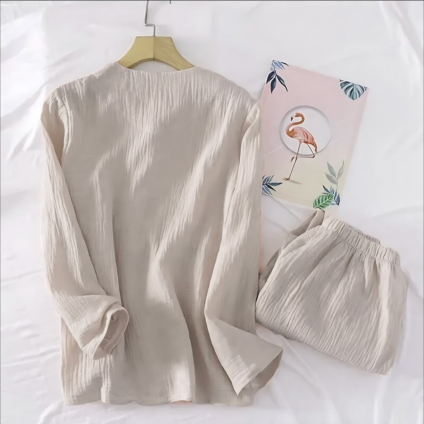 Dantel Pajama (003) Beige