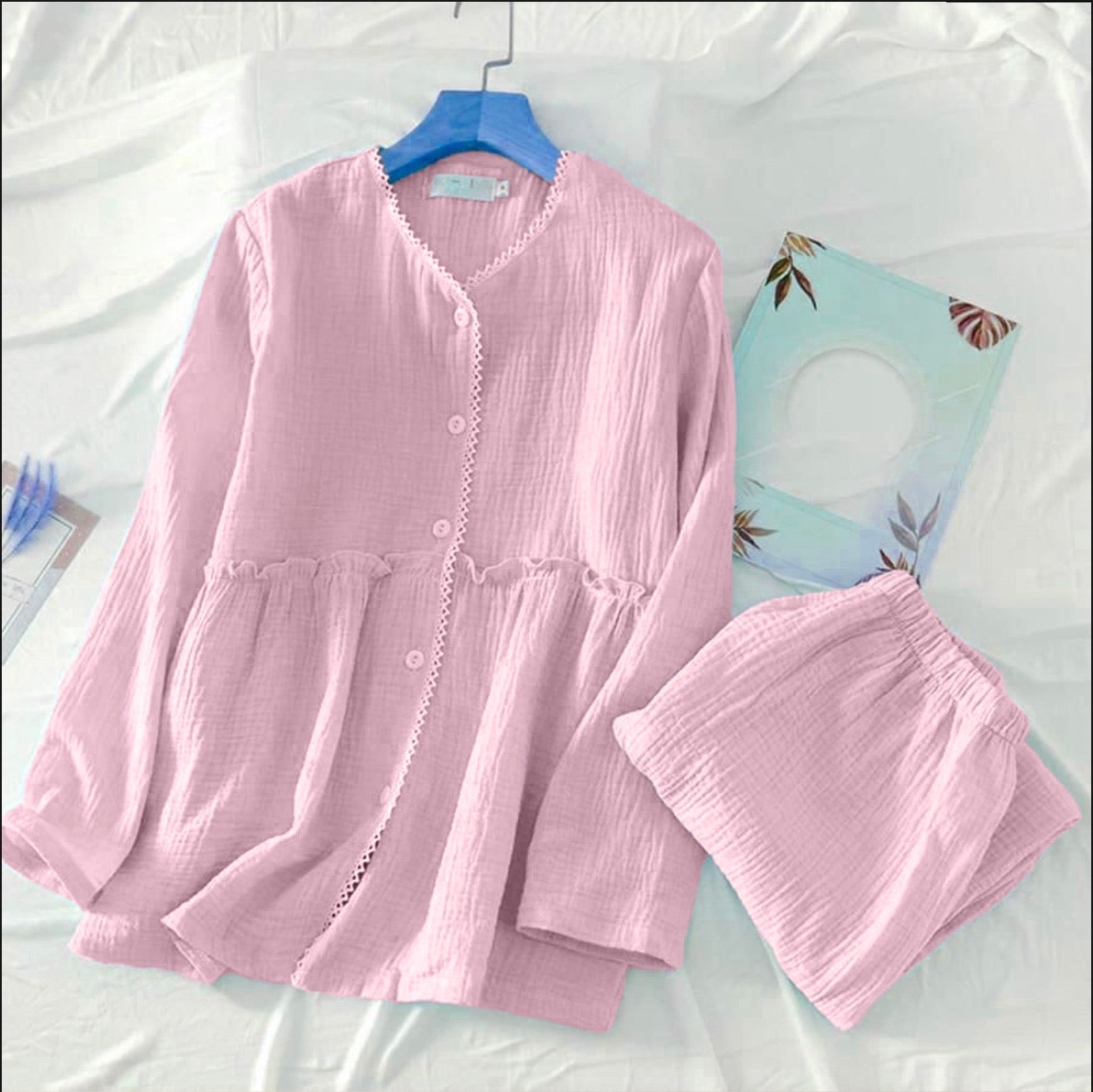 Dantel Pajama (001) rose