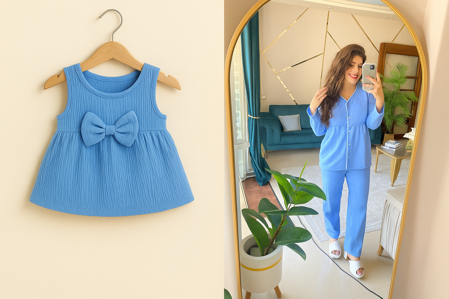 Mama bundle-baby blue