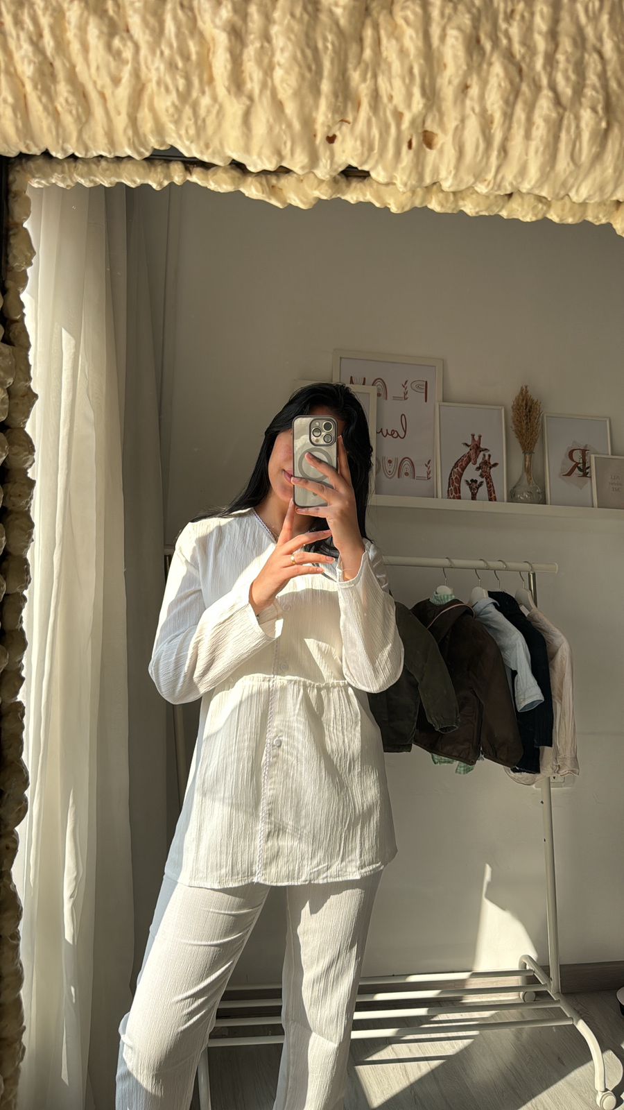 Dantel Pajama (002) White