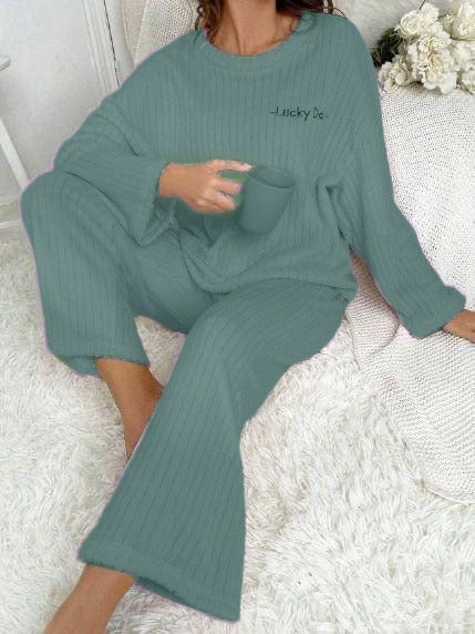 Chic over size pajama - Mint green