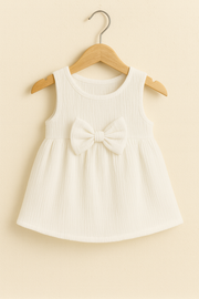 Dantel Dress Kids - White
